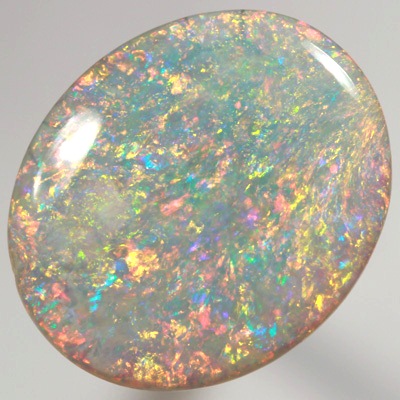 SOLID SEMI BLACK OPAL Top quality. Floral Harlequin pattern, very bright and sparkling multicolour. SEE VIDEO  